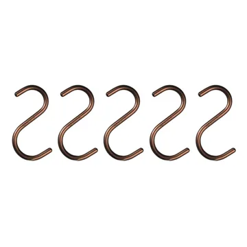 Άγκιστρο-S συσκευασία 5 τεμαχίων - μπρούτζος - Nomess Copenhagen