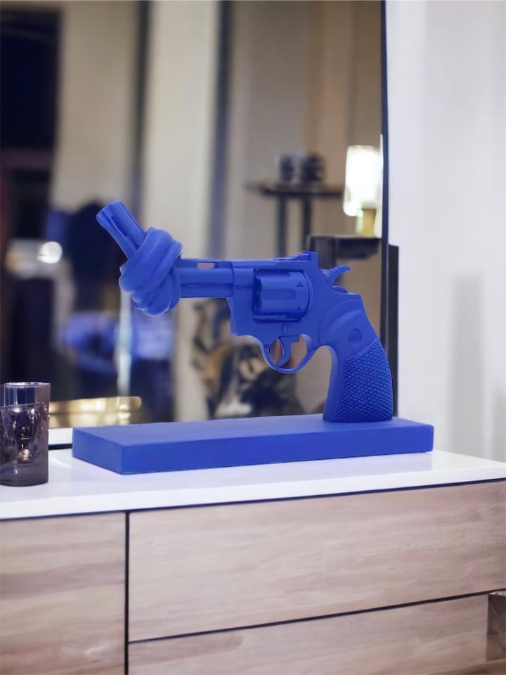 Cobalt blue 19 cm, Μπλε Non Violence