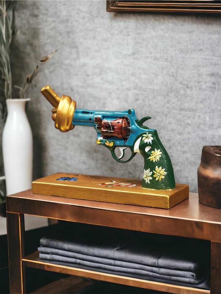 P Gucci για Peace Διακοσμητικό 19 cm, Multi Non Violence