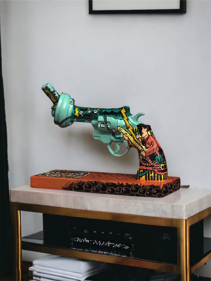 Διακοσμητικό Peace n Luv 40 cm, Multi Non Violence
