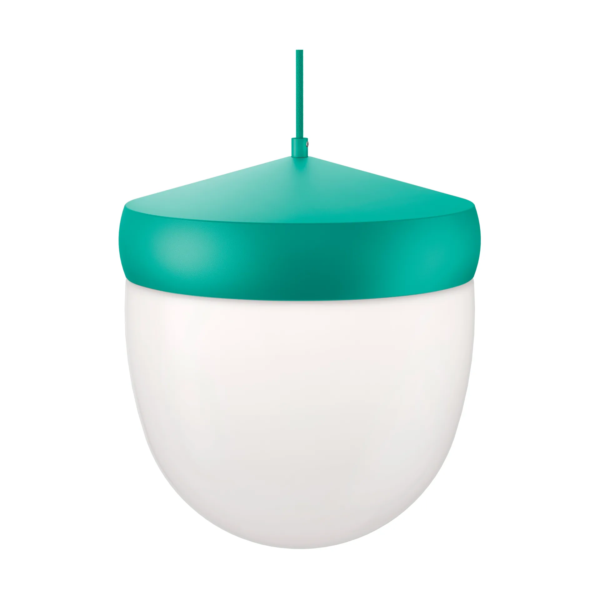 Κρεμαστό φωτιστικό Pan frosted 30 cm, Τουρκουάζ-τουρκουάζ Noon