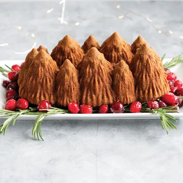 Nordic Ware Alpine forest φόρμα ψησίματος - Ασήμι - Nordic Ware