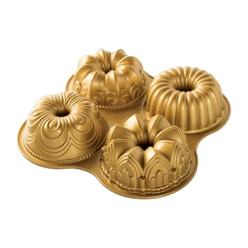Nordic Ware bundt quartet φόρμα ψησίματος - 2,1 L - Nordic Ware