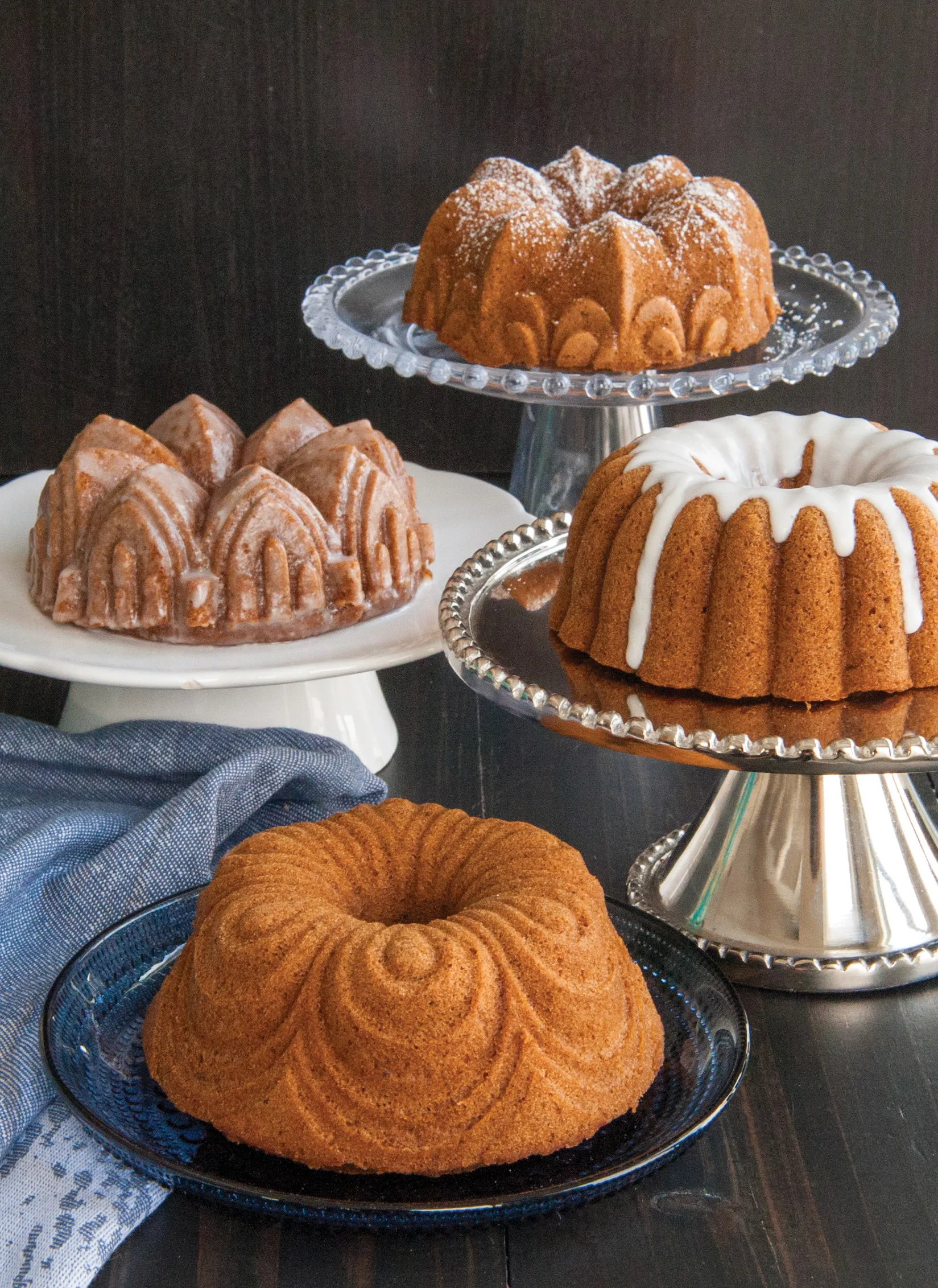 Nordic Ware bundt quartet φόρμα ψησίματος, 2,1 L Nordic Ware