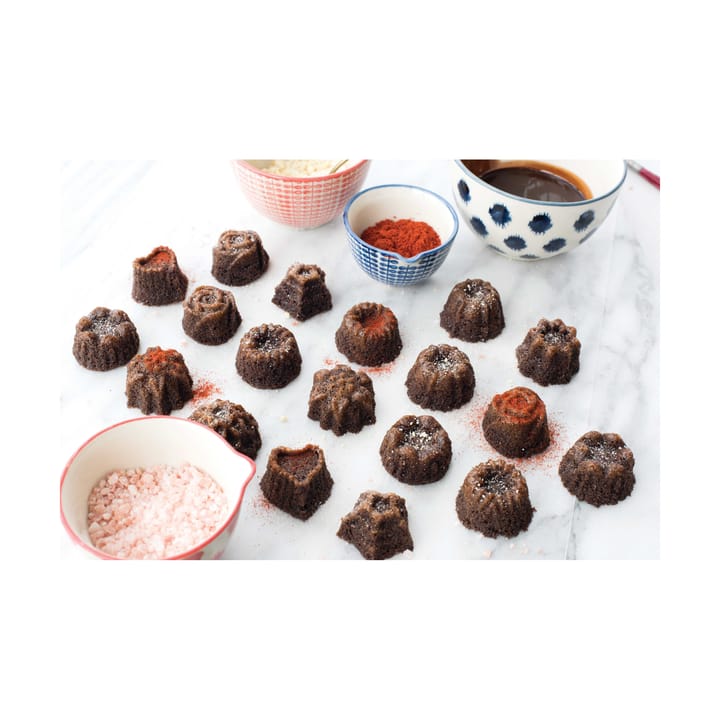 Nordic Ware Bundt Tea Cakes and Candy baking tin, Χρυσαφί Nordic Ware