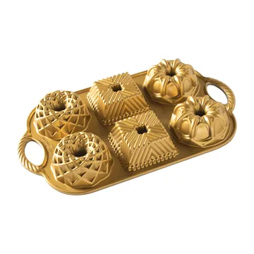 Nordic Ware geo bundtlette φόρμα ψησίματος - 0,8 L - Nordic Ware