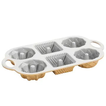 Nordic Ware geo bundtlette φόρμα ψησίματος - 0,8 L - Nordic Ware