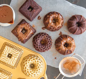 Nordic Ware geo bundtlette φόρμα ψησίματος - 0,8 L - Nordic Ware