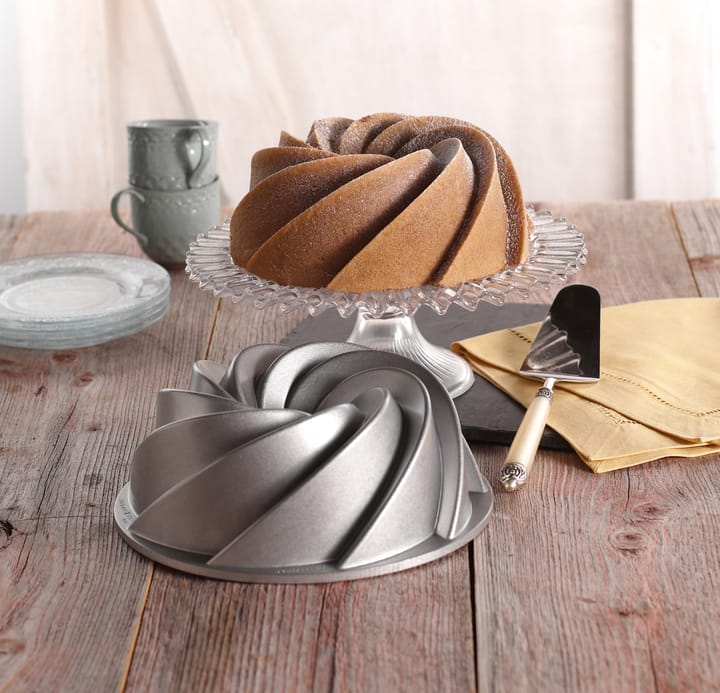 Nordic Ware heritage bundt φόρμα ασημί, 2,4 L Nordic Ware