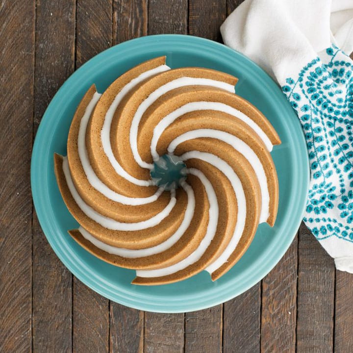 Nordic Ware heritage bundt φόρμα ασημί, 2,4 L Nordic Ware