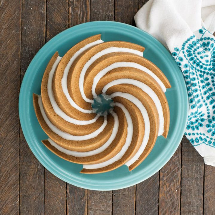 Nordic Ware heritage bundt φόρμα ασημί - 2,4 L - Nordic Ware