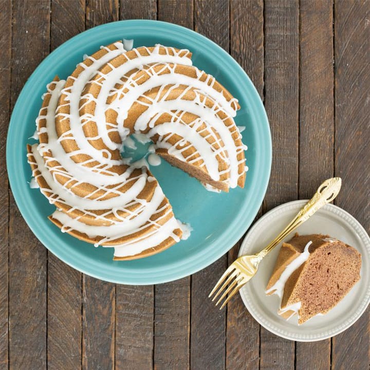 Nordic Ware heritage bundt φόρμα ασημί - 2,4 L - Nordic Ware