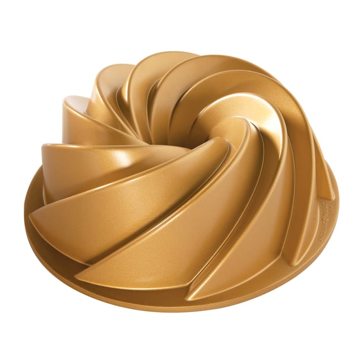 Nordic Ware heritage bundt φόρμα ψησίματος χρυσή - 2,4 L - Nordic Ware
