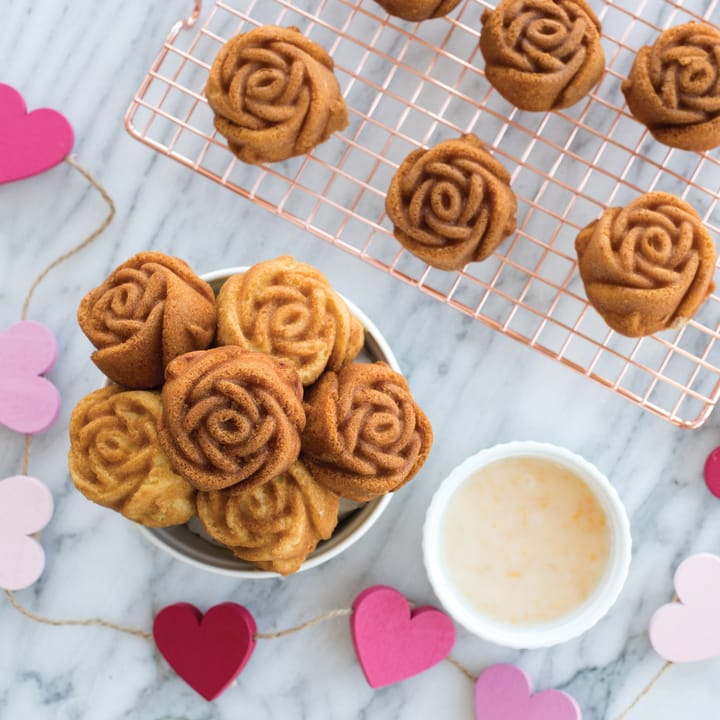 Nordic Ware Rosebud baking tin, Καραμέλα βουτύρου Nordic Ware