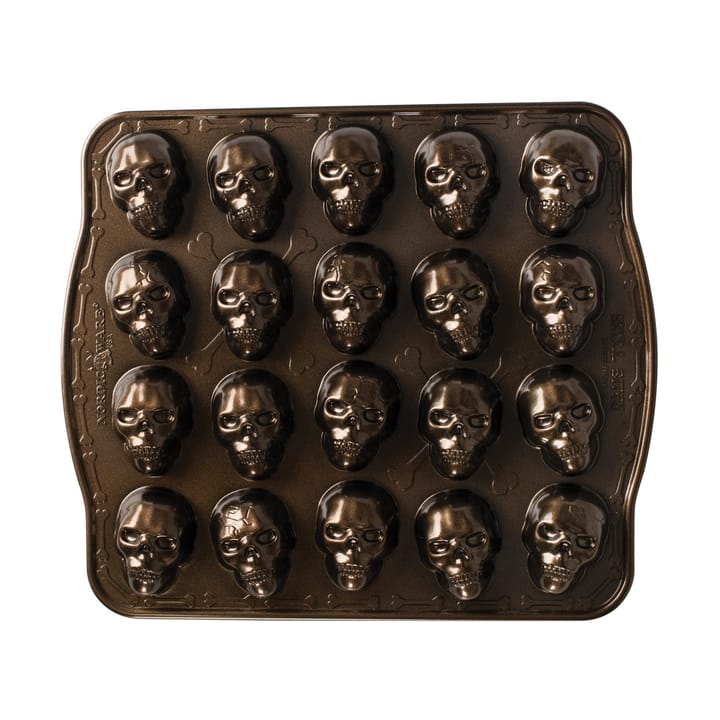 Nordic Ware Skull Bites baking tin - Μπρούτζος - Nordic Ware