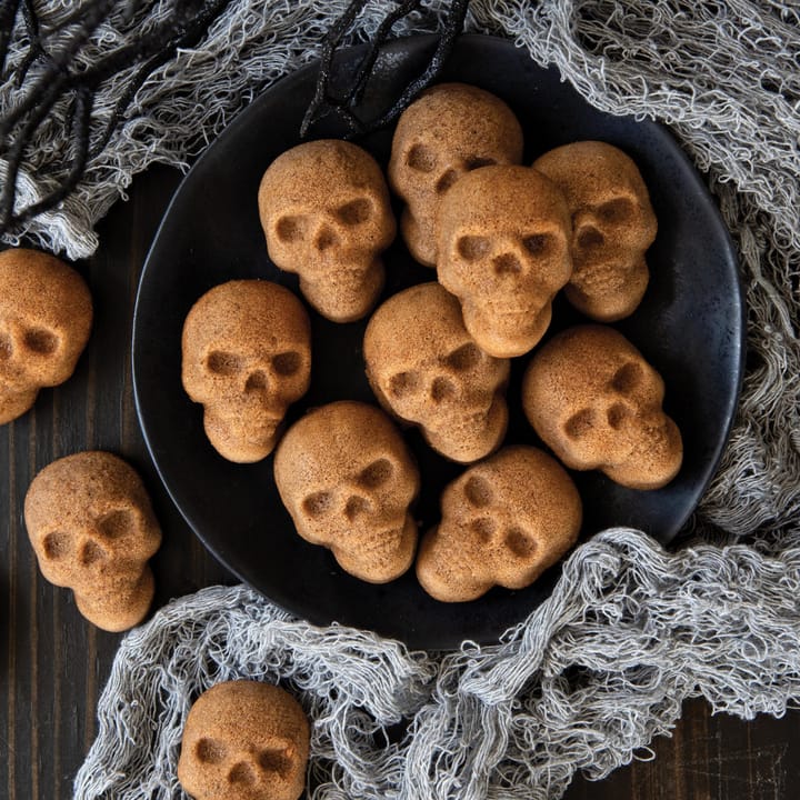 Nordic Ware Skull Bites baking tin - Μπρούτζος - Nordic Ware