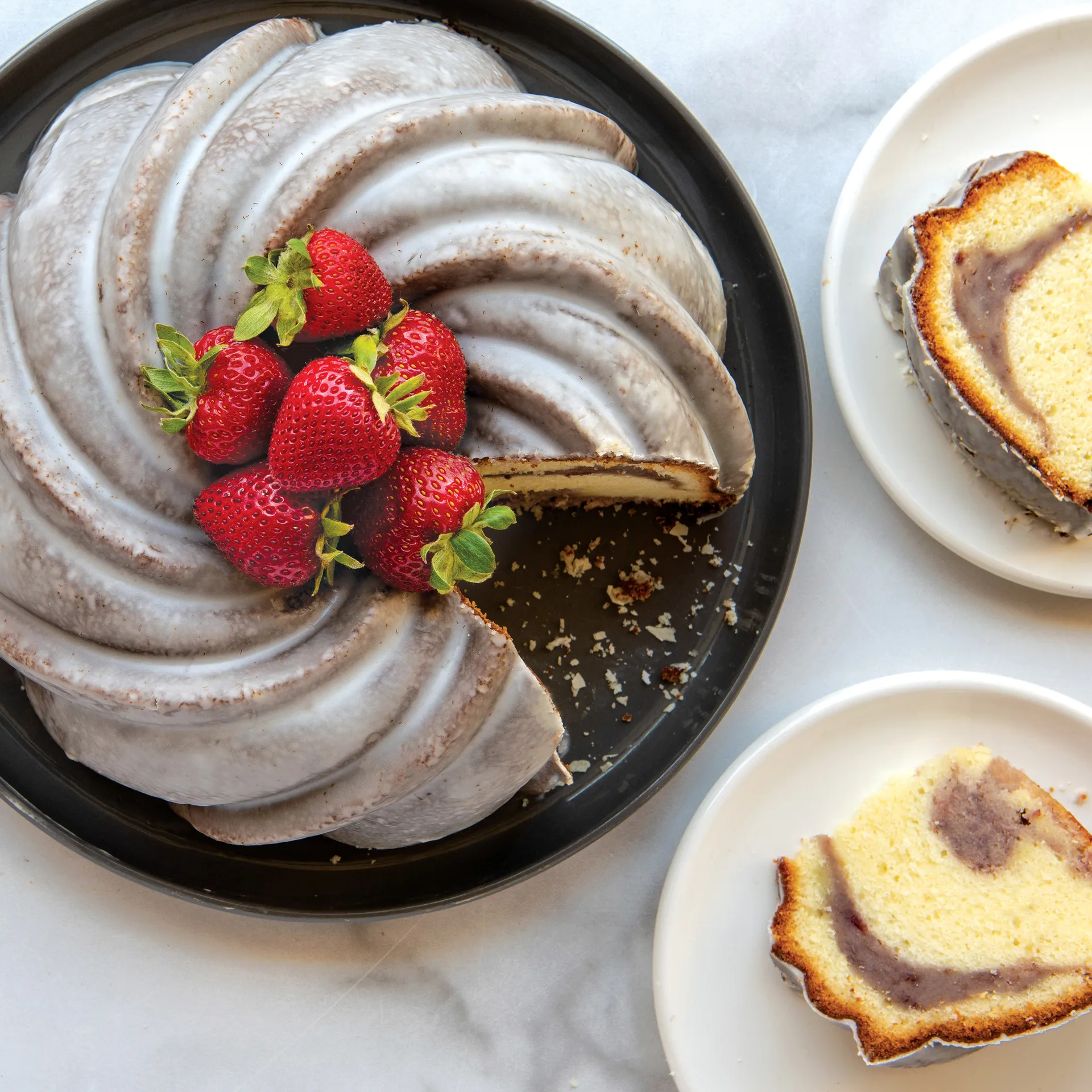 Nordic Ware swirl bundt φόρμα ψησίματος, 2,4 L Nordic Ware