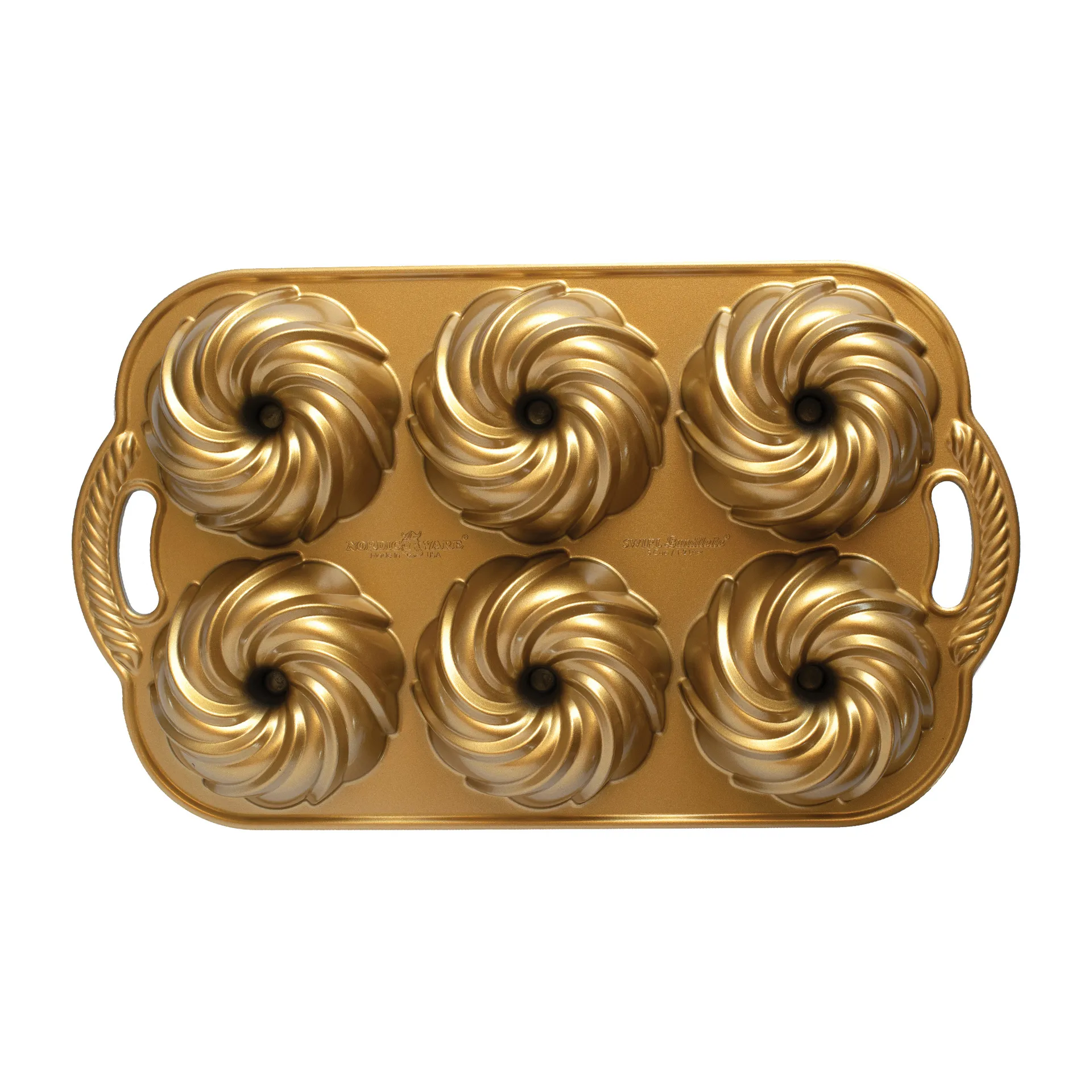 Nordic Ware swirl bundtlette φόρμα ψησίματος, 1,2 L Nordic Ware