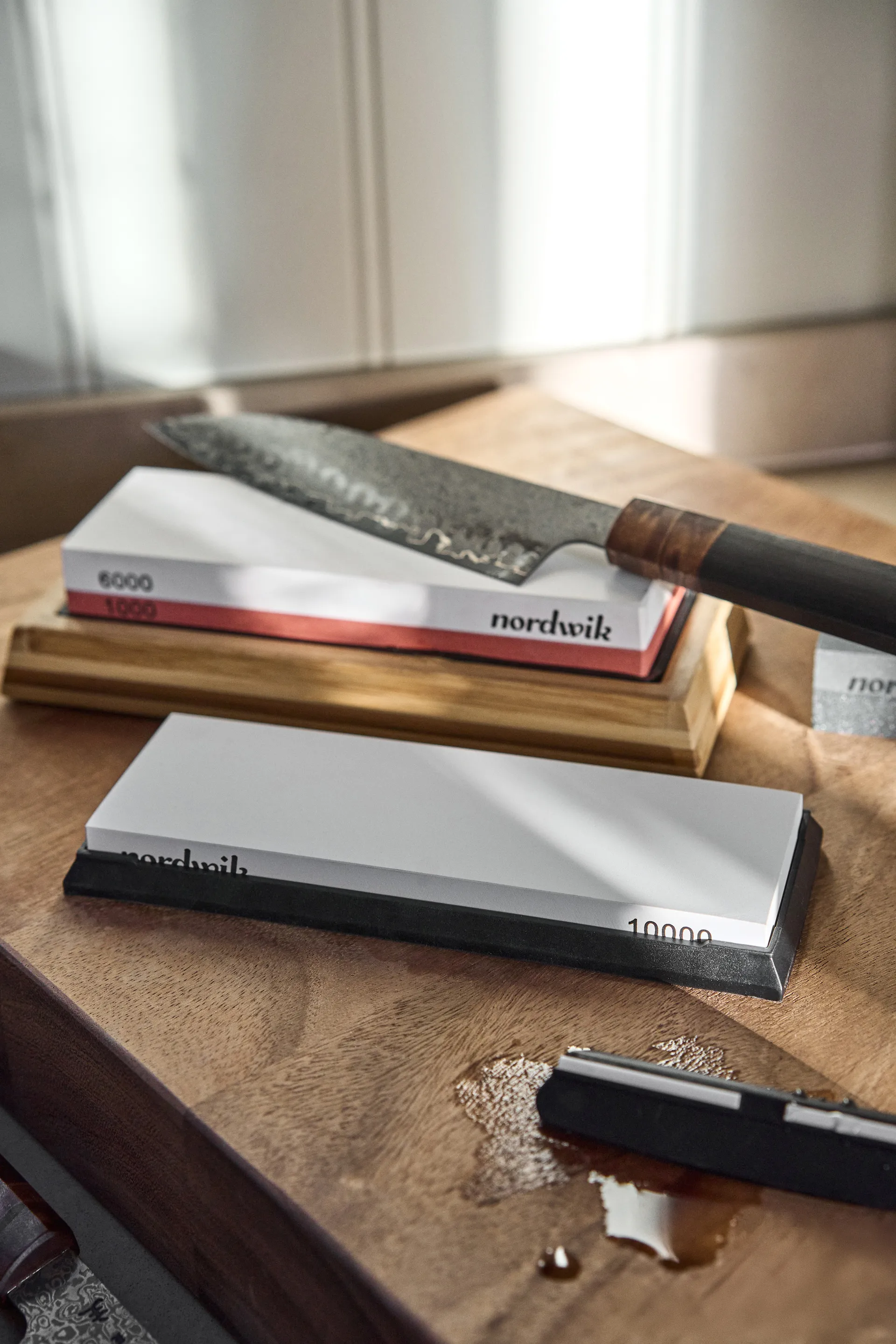 Υγρή πέτρα λείανσης στίλβωσης, 10 000 grit Nordwik