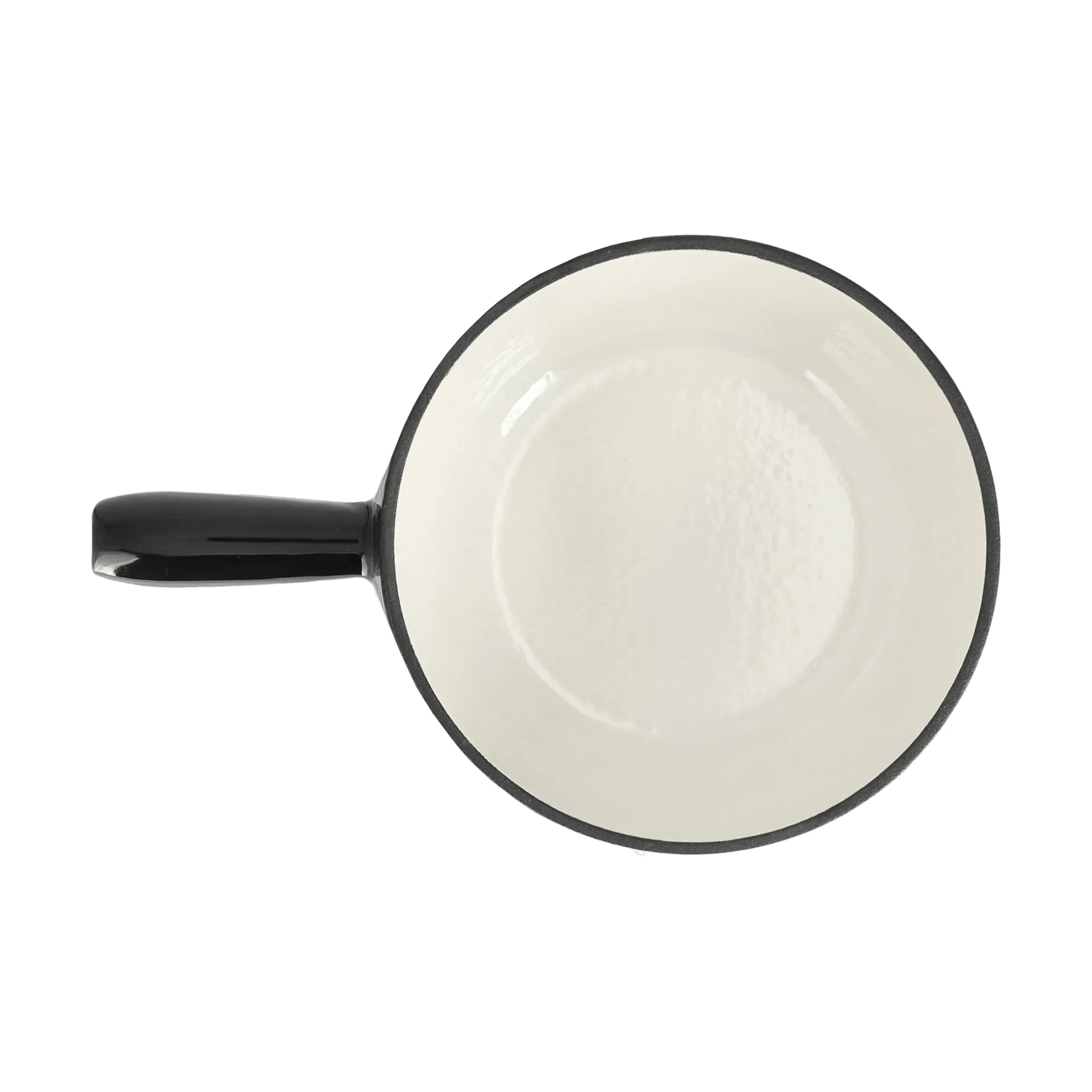 Κατσαρόλα για φοντύ, εμαγιέ, Μαύρο, 1,8 l Nordwik