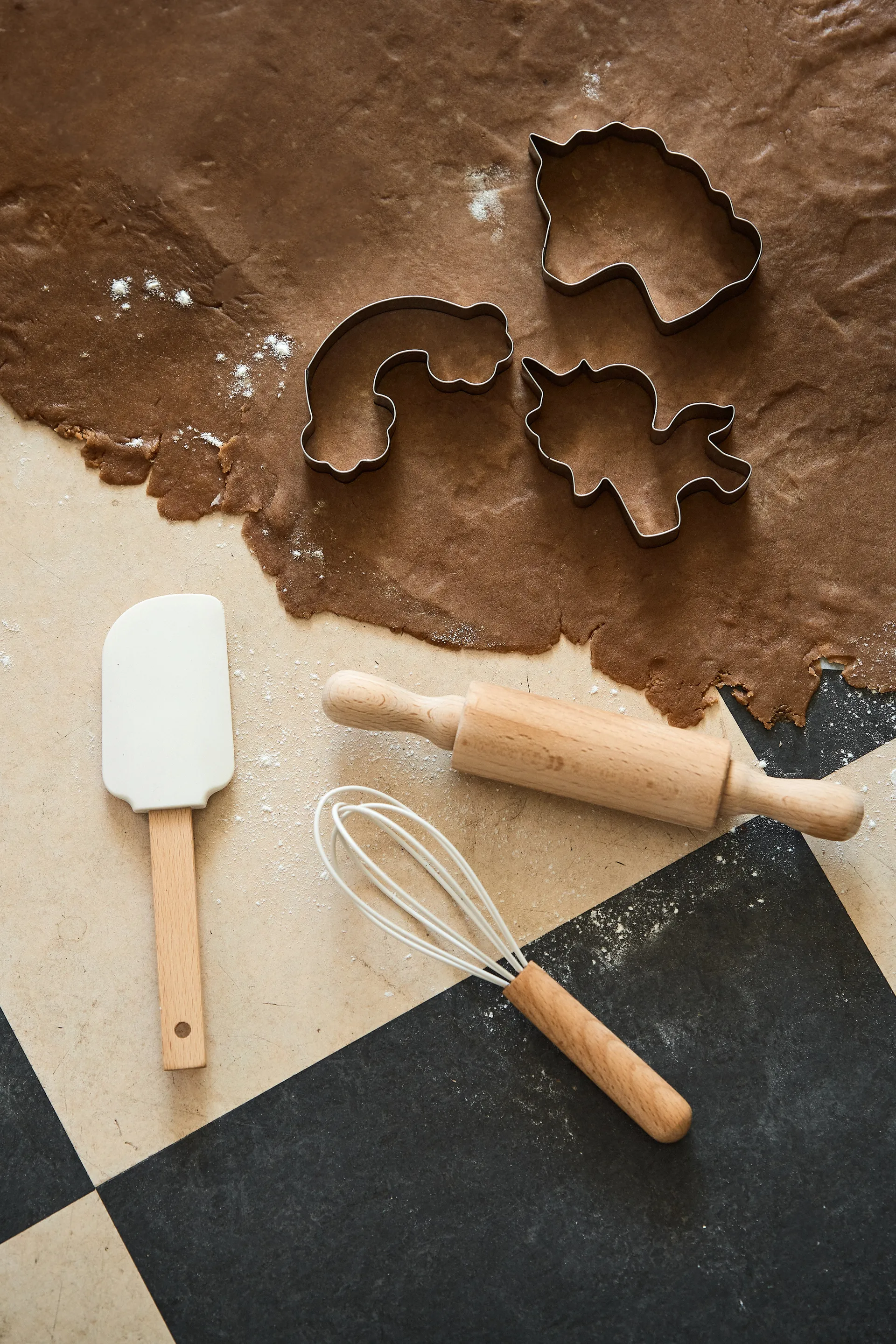 Σετ αρτοσκευασμάτων σιλικόνης 3 τεμαχίων Nordwik για παιδιά, Creme Nordwik