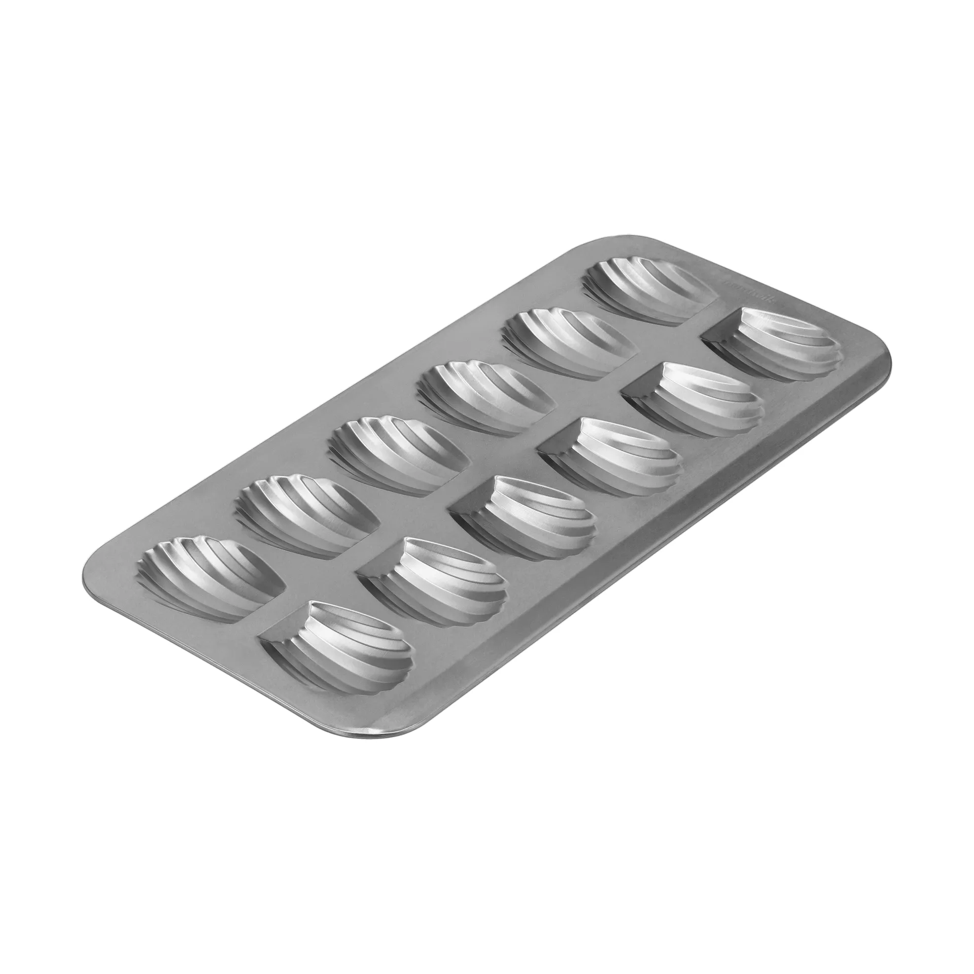 BAKE φόρμα για μαντλέν, Ανοξείδωτο ατσάλι, 12 τεμάχια Nordwik