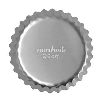 BAKE φόρμα για ταρτάκια - Ανοξείδωτο ατσάλι, 4 τεμάχια - Nordwik