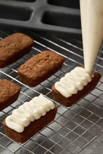 BAKE φόρμα σιλικόνης με ενισχυμένο πλαίσιο - Ορθογώνιο, 6 τεμάχια, 26,2x22,1 cm - Nordwik