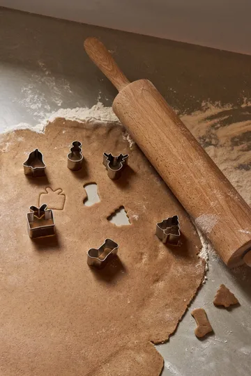 BAKE κουπ πατ για μπισκότα τζίντζερ - Χριστούγεννα, mini, 6 τεμάχια - Nordwik
