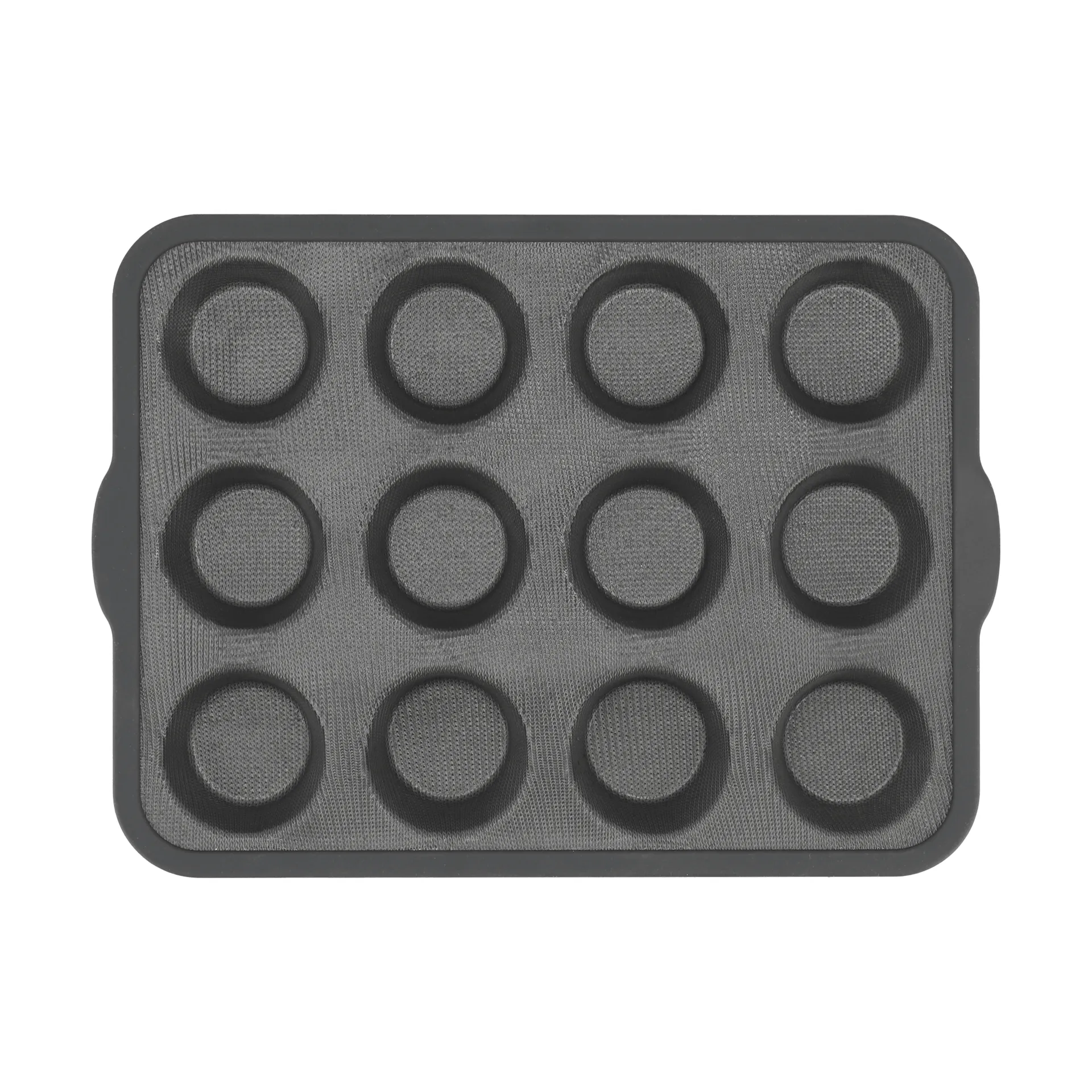 BAKE φόρμα σιλικόνης με ενισχυμένο πλαίσιο, Muffins, 12 τεμάχια Nordwik