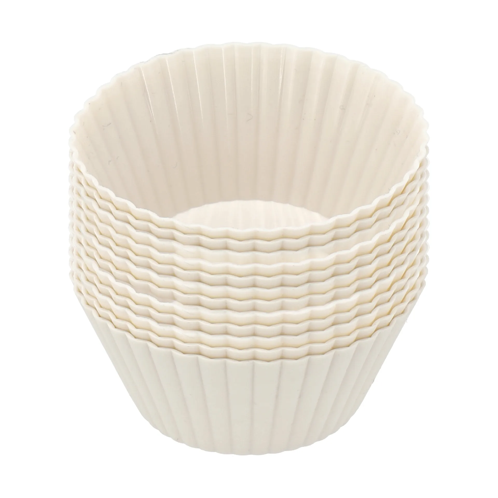Μορφή για μάφιν από σιλικόνη Nordwik 12 τεμάχια, Creme Nordwik