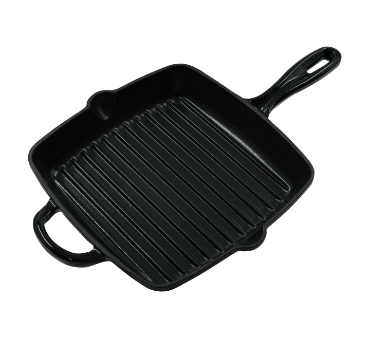 Τ�ηγάνι σχάρας Nordwik 25x25 cm - Χυτοσίδηρος-μαύρο - Nordwik