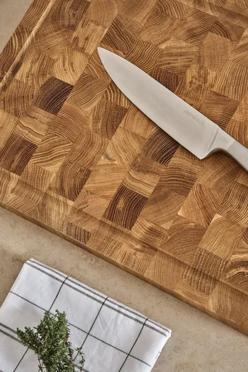 Nordwik ξύλο κοπής με αυλάκι για υγρά 36x46 cm - Βελανιδιά - Nordwik