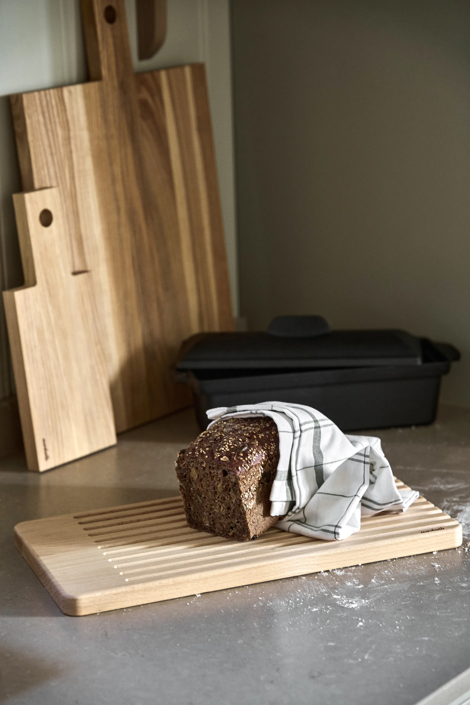 Nordwik ξύλο κοπής ψωμιού οξιάς, 40x20x2cm Nordwik