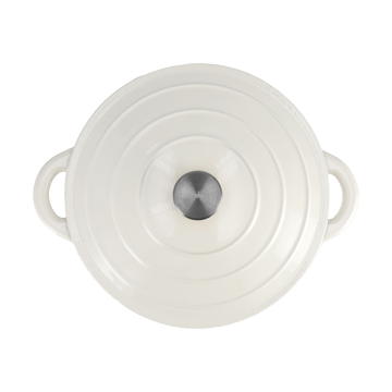 Nordwik Μαντεμένια κατσαρόλα στρογγυλή 5 l - Creme - Nordwik