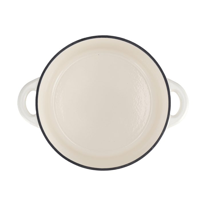 Nordwik Μαντεμένια κατσαρόλα στρογγυλή 5 l, Creme Nordwik