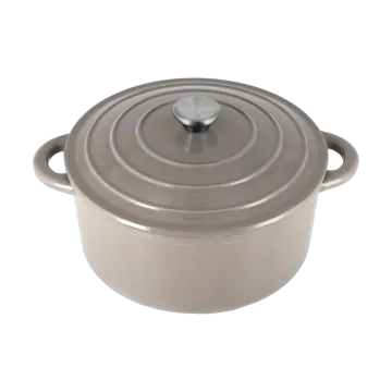 Nordwik Μαντεμένια κατσαρόλα στρογγυλή 5 l - Taupe - Nordwik