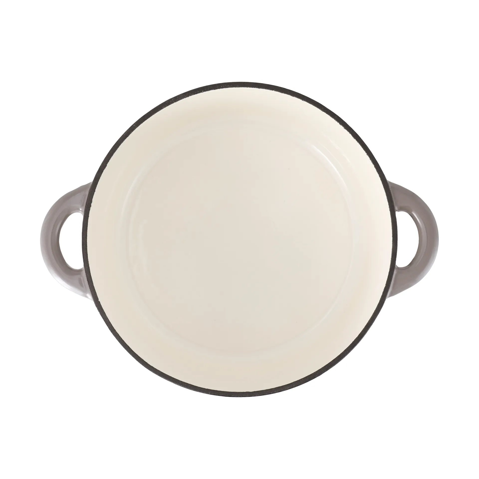 Nordwik Μαντεμένια κατσαρόλα στρογγυλή 5 l, Taupe Nordwik