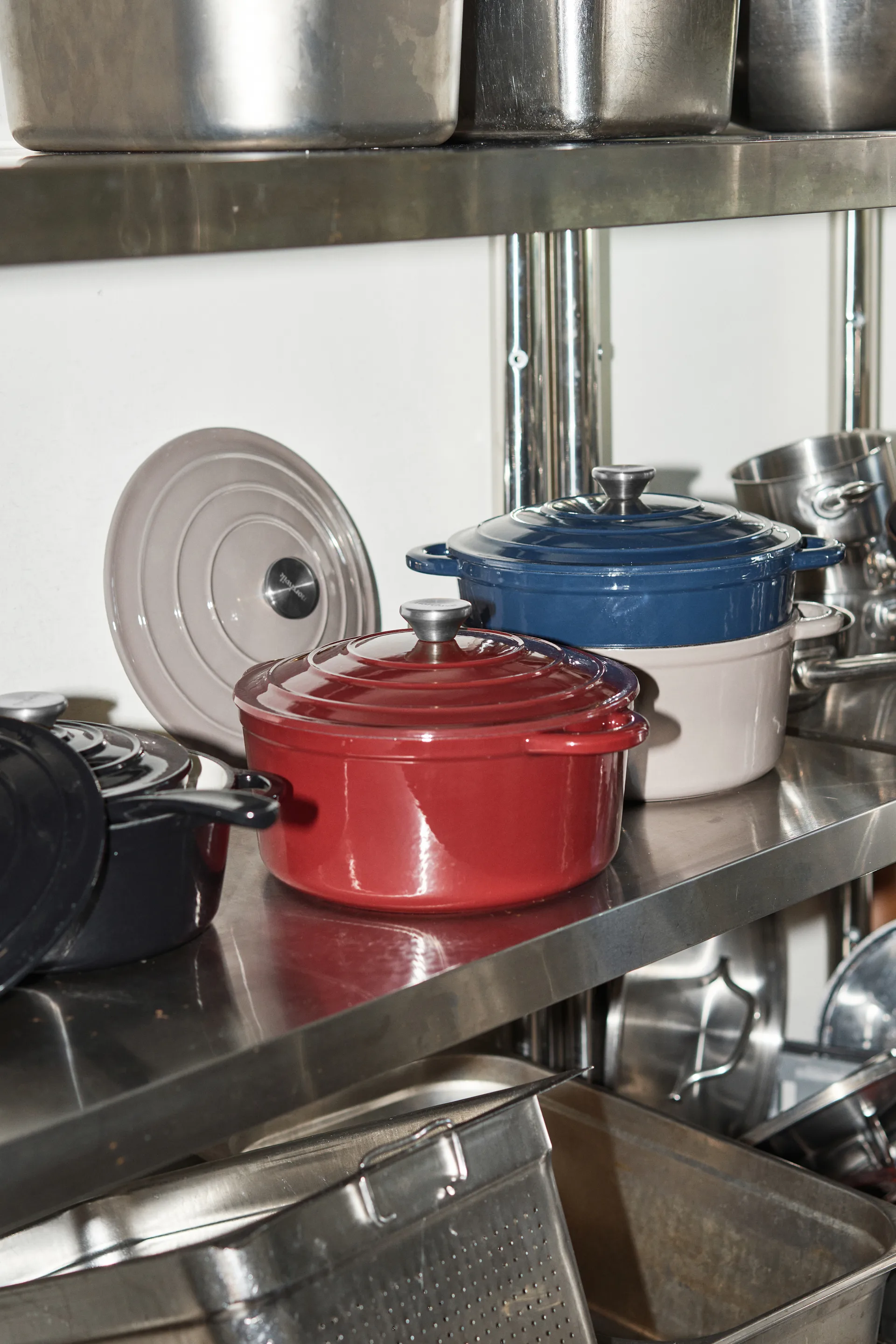 Nordwik Μαντεμένια κατσαρόλα στρογγυλή 5 l, Taupe Nordwik