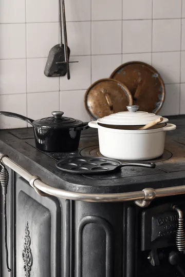 Nordwik Μαντεμένια κατσαρόλα στρογγυλή 5 l - Λευκό - Nordwik