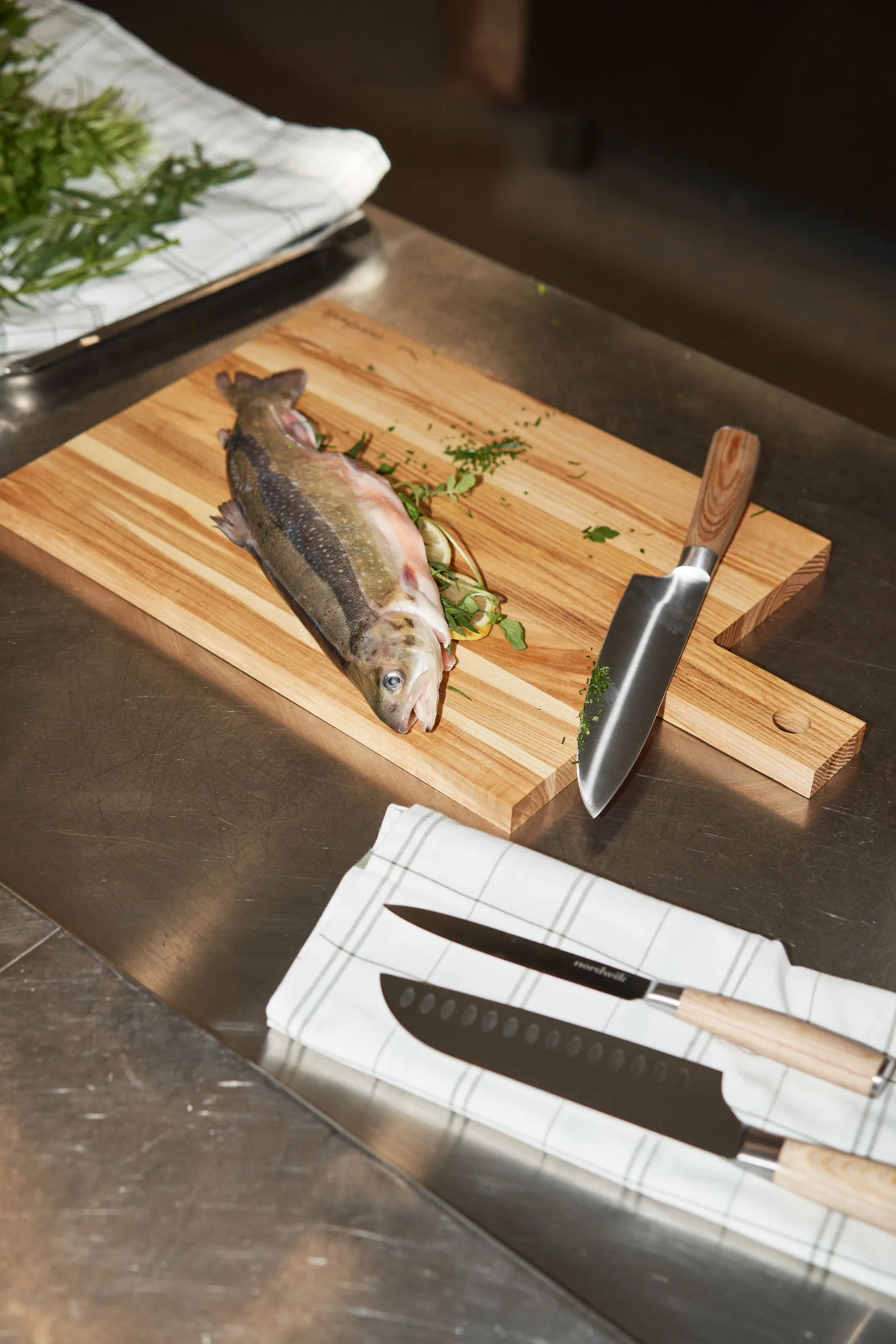 Σανίδα κοπής Nordwik απο ξύλο τέφρας, 50x30x2cm Nordwik