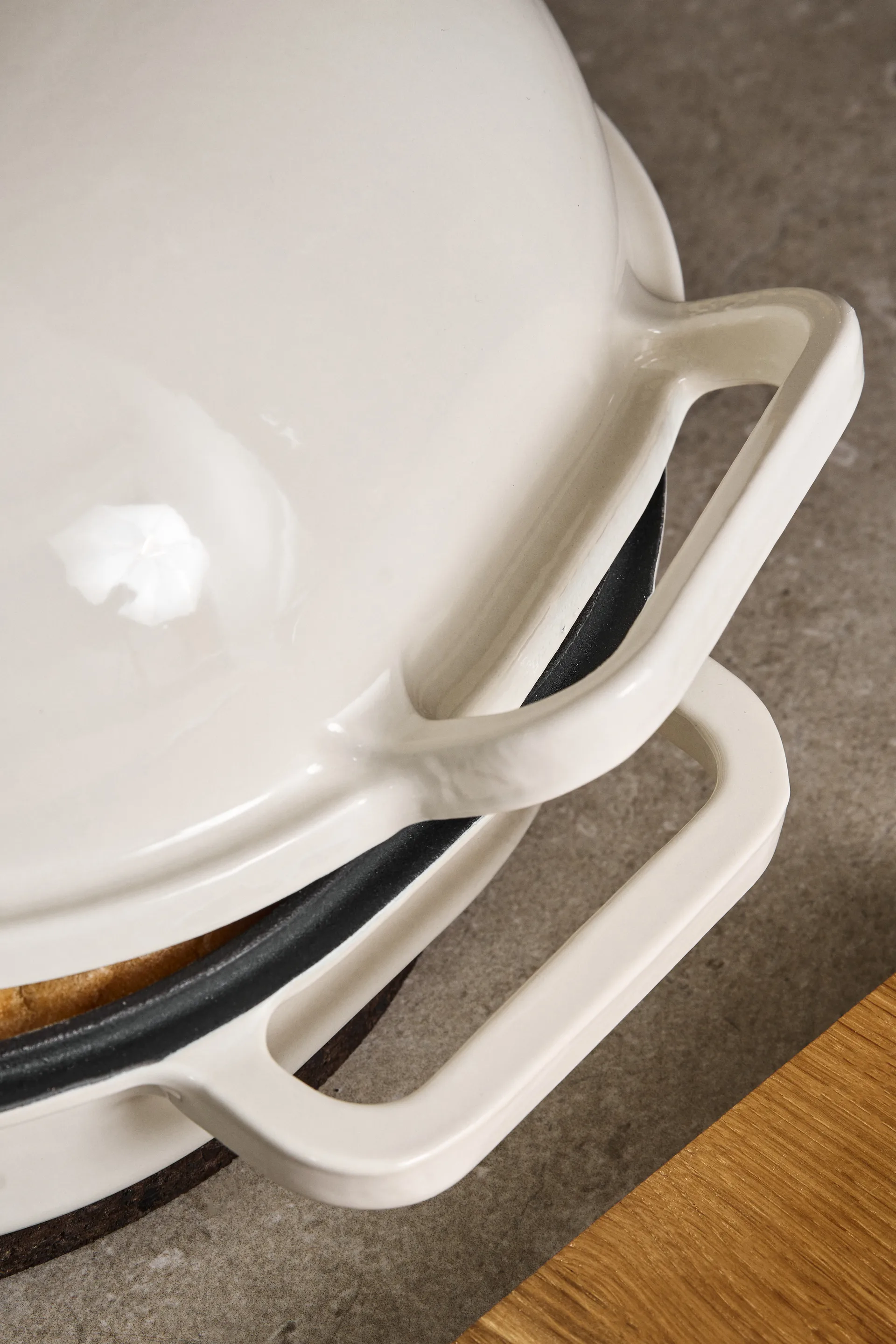 Nordwik Levain φόρμα ψωμιού εμαγιέ 39x26 εκ., Κρέμα Nordwik