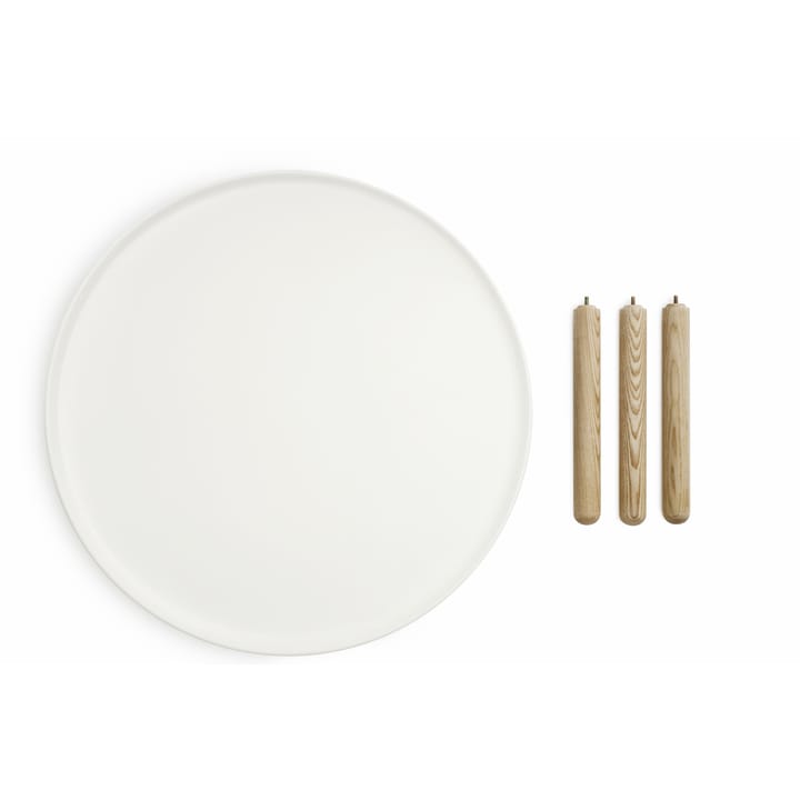 τραπέζι λευκό-σταχτί, μικρό Normann Copenhagen