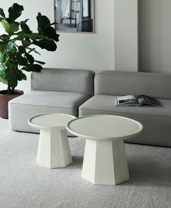 Μικρό τραπέζι από πεύκο Ø45 cm H:40.6 cm, Light Green Normann Copenhagen