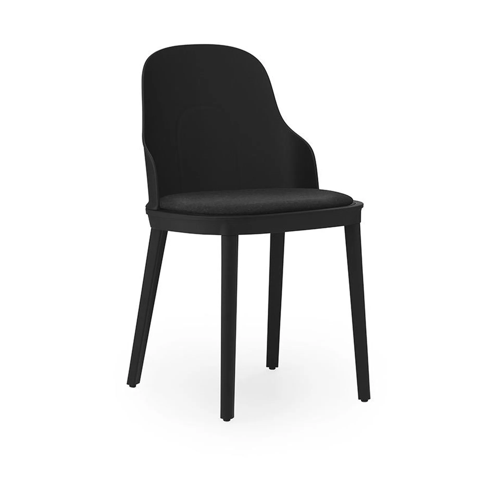 Allez καρέκλα με μαξιλάρι, Black Normann Copenhagen