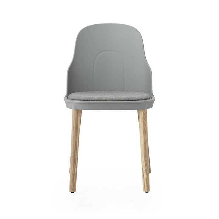 Allez καρέκλα με μαξιλάρι και δρύινα πόδια, Grey Normann Copenhagen