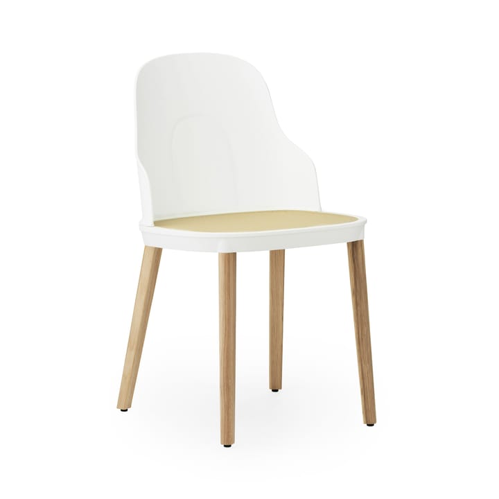 Allez moulded wicker καρέκλα - Λευκή βελανιδιά - Normann Copenhagen