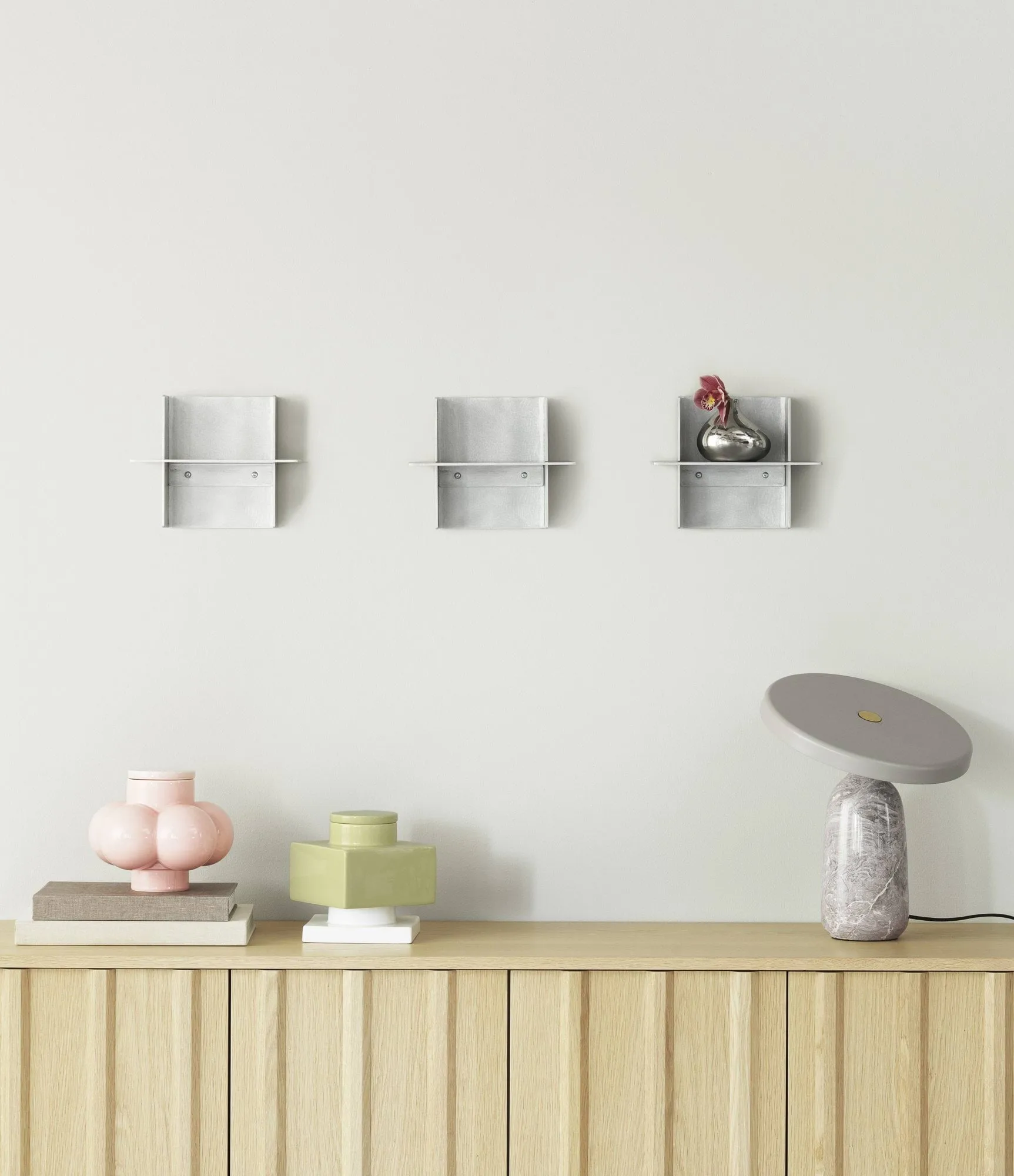 Alu Shelf ράφι 25 cm, Αλουμίνιο Normann Copenhagen