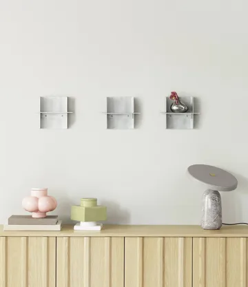 Alu Shelf ράφι 25 cm - Αλουμίνιο - Normann Copenhagen