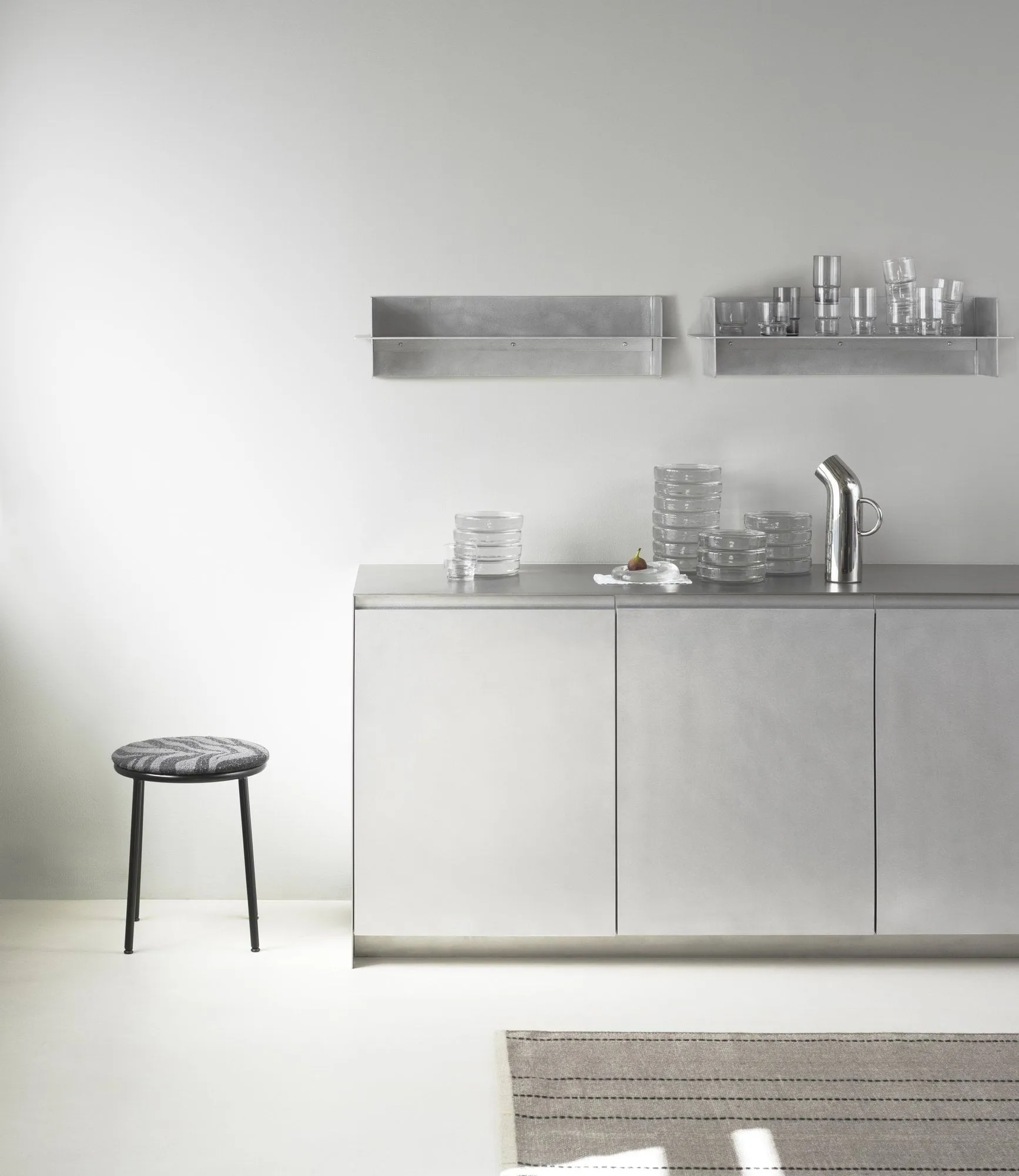 Alu Shelf ράφι 80 cm, Αλουμίνιο Normann Copenhagen